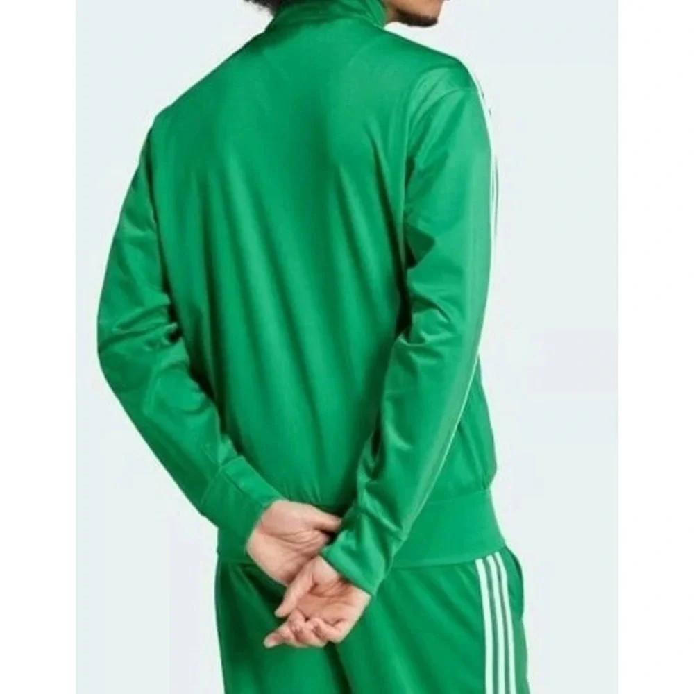 Adidas Originals Firebird Track Suit Jacket Pants Green Men's Medium JD0183 New - Picture 8 of 9